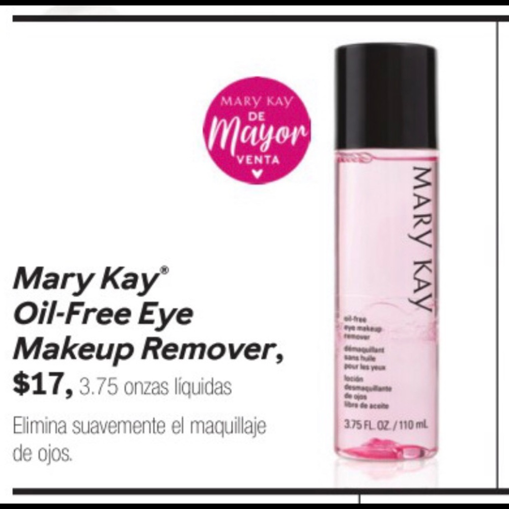 Oil Free Eye Makeup remover 👀